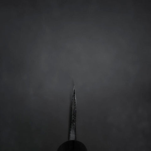 Deba Blue Steel #2 Kurouchi Manche en Buffle et Magnolia 170mm-[Musashi]-[Couteaux de cuisine japonais]