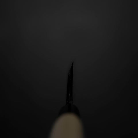 Deba Blue Steel #2 Kurouchi Manche en Magnolia 120mm-[Musashi]-[Couteaux de cuisine japonais]