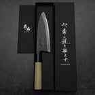 Deba Blue Steel #2 Kurouchi Manche en Magnolia 165mm-[Musashi]-[Couteaux de cuisine japonais]