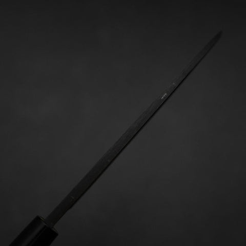 Deba Blue Steel #2 Kurouchi Manche en Magnolia 180mm-[Musashi]-[Couteaux de cuisine japonais]
