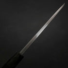 Deba Blue Steel #2 Suminagashi Manche en Buffle et Ébène 150mm-[Musashi]-[Couteaux de cuisine japonais]