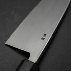 Deba Blue Steel #2 Suminagashi Manche en Buffle et Ébène 180mm-[Musashi]-[Couteaux de cuisine japonais]