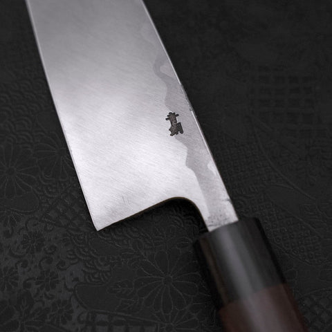 Deba Blue steel #2 Damas Manche en Bois de Rose 180mm-[Musashi]-[Couteaux de cuisine japonais]