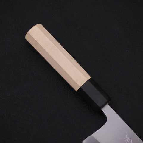 Deba Blue steel #2 Kasumi Manche en Buffle et Magnolia 180mm-[Musashi]-[Couteaux de cuisine japonais]