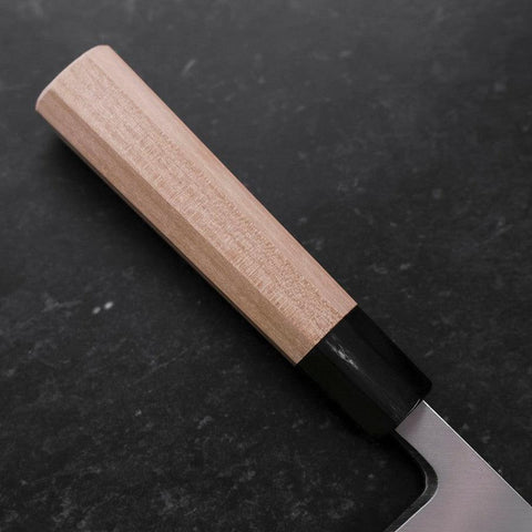 Deba Blue Steel #2 Kasumi Manche en Buffle et Magnolia 210mm-[Musashi]-[Couteaux de cuisine japonais]