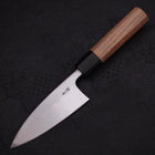 Deba Blue steel #2 Kasumi Manche en Noyer 120mm-[Musashi]-[Couteaux de cuisine japonais]