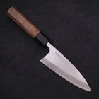 Deba Blue steel #2 Kasumi Manche en Noyer 135mm-[Musashi]-[Couteaux de cuisine japonais]
