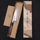 Deba Blue steel #2 Kasumi Manche en Noyer 150mm-[Musashi]-[Couteaux de cuisine japonais]
