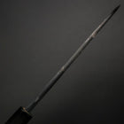 Deba Double-Tranchant White Steel #2 Kurouchi Manche en Buffle et Magnolia 180mm-[Musashi]-[Couteaux de cuisine japonais]