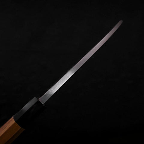 Deba Gaucher AUS-10 Poli Manche en Buffle et bois de Teck 165mm-[Musashi]-[Couteaux de cuisine japonais]
