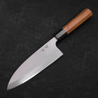 Deba Gaucher AUS-10 Poli Manche en Buffle et bois de Teck 180mm-[Musashi]-[Couteaux de cuisine japonais]
