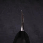 Deba Gaucher Silver Steel #3 Kasumi Manche en Buffle et Ébène 165mm-[Musashi]-[Couteaux de cuisine japonais]