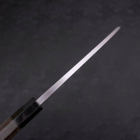 Deba Left Hand AUS-10 Polished Buffalo Wenge Handle 165mm-[Musashi]-[Couteaux de cuisine japonais]