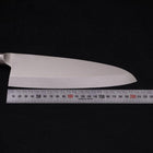 Deba Molydenum Inox Intégral Manche Occidental 210mm-[Musashi]-[Couteaux de cuisine japonais]