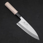 Deba SK Steel Kasumi Magnolia Handle 155mm-[Musashi]-[Japanese-Kitchen-Knives]