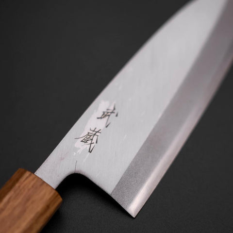 Deba SK Steel Kasumi Manche en Chêne 150mm-[Musashi]-[Couteaux de cuisine japonais]