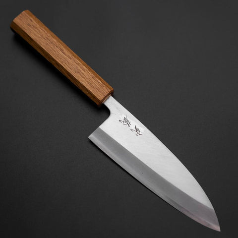 Deba SK Steel Kasumi Manche en Chêne 150mm-[Musashi]-[Couteaux de cuisine japonais]