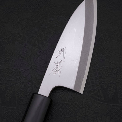 Deba SK Steel Kasumi Manche en Magnolia 105mm-[Musashi]-[Couteaux de cuisine japonais]