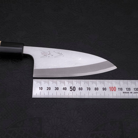 Deba SK Steel Kasumi Manche en Magnolia 105mm-[Musashi]-[Couteaux de cuisine japonais]