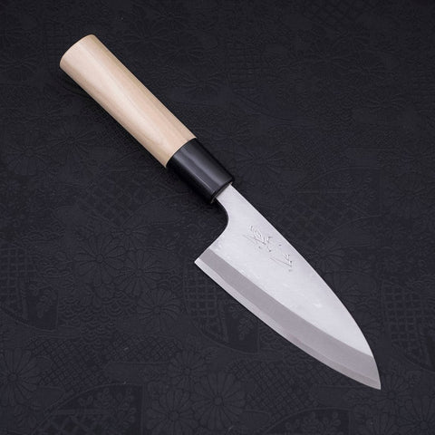 Deba SK Steel Kasumi Manche en Magnolia 105mm-[Musashi]-[Couteaux de cuisine japonais]