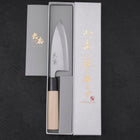 Deba SK Steel Kasumi Manche en Magnolia 120mm-[Musashi]-[Couteaux de cuisine japonais]