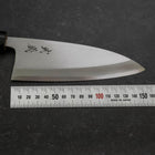 Deba SK Steel Kasumi Manche en Magnolia 150mm-[Musashi]-[Couteaux de cuisine japonais]