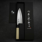 Deba SK Steel Kasumi Manche en Magnolia 150mm-[Musashi]-[Couteaux de cuisine japonais]