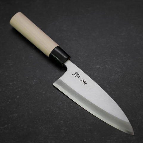 Deba SK Steel Kasumi Manche en Magnolia 150mm-[Musashi]-[Couteaux de cuisine japonais]