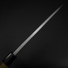 Deba Silver Steel #3 Kasumi Buffalo Magnolia Handle 180mm (7”)-[Musashi]-[Japanese-Kitchen-Knives]