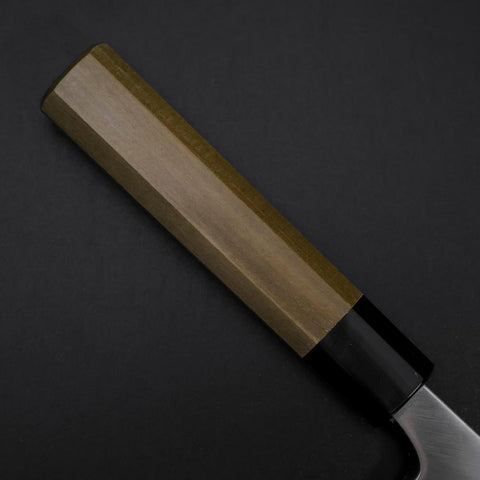 Deba Silver Steel #3 Kasumi Buffalo Magnolia Handle 180mm (7”)-[Musashi]-[Japanese-Kitchen-Knives]