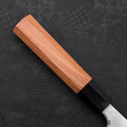 Deba Silver Steel #3 Kasumi Manche en Buffle et bois de Teck 210mm-[Musashi]-[Couteaux de cuisine japonais]