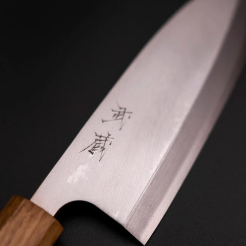 Deba Silver Steel #3 Kasumi Manche Yaki Urushi 165mm-[Musashi]-[Couteaux de cuisine japonais]