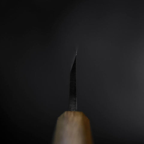 Deba Silver Steel #3 Kasumi Manche Yaki Urushi 165mm-[Musashi]-[Couteaux de cuisine japonais]