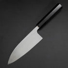 Deba Silver Steel #3 Kasumi Manche en Buffle et Ébène 165mm-[Musashi]-[Couteaux de cuisine japonais]