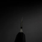 Deba Silver Steel #3 Kasumi Manche en Buffle et Ébène 165mm-[Musashi]-[Couteaux de cuisine japonais]
