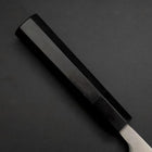 Deba Silver Steel #3 Kasumi Manche en Buffle et Ébène 165mm-[Musashi]-[Couteaux de cuisine japonais]