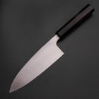 Deba Silver Steel #3 Kasumi Manche en Buffle et Ébène 180mm-[Musashi]-[Couteaux de cuisine japonais]