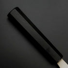 Deba Silver Steel #3 Kasumi Manche en Buffle et Ébène 180mm-[Musashi]-[Couteaux de cuisine japonais]