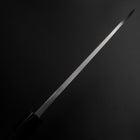 Deba Silver Steel #3 Kasumi Manche en Buffle et Ébène 210mm-[Musashi]-[Couteaux de cuisine japonais]