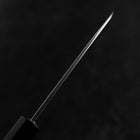 Deba Silver Steel #3 Kasumi Manche en Buffle et Magnolia 120mm-[Musashi]-[Couteaux de cuisine japonais]
