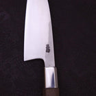 Deba Silver Steel #3 Manche en Noyer 150mm-[Musashi]-[Couteaux de cuisine japonais]