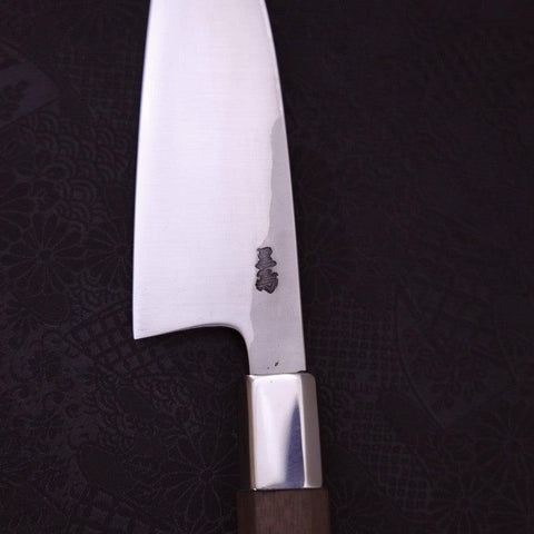 Deba Silver Steel #3 Manche en Noyer 150mm-[Musashi]-[Couteaux de cuisine japonais]
