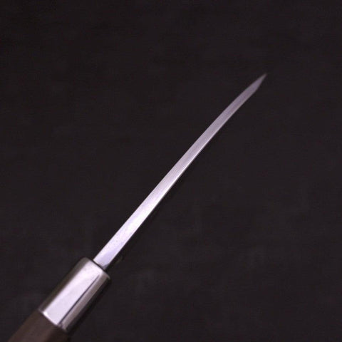 Deba Silver Steel #3 Manche en Noyer 150mm-[Musashi]-[Couteaux de cuisine japonais]
