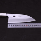 Deba Silver Steel #3 Manche en Noyer 150mm-[Musashi]-[Couteaux de cuisine japonais]