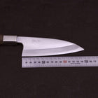 Deba Silver Steel #3 Manche en Noyer 150mm-[Musashi]-[Couteaux de cuisine japonais]