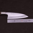 Deba Silver Steel #3 Manche en Noyer 150mm-[Musashi]-[Couteaux de cuisine japonais]