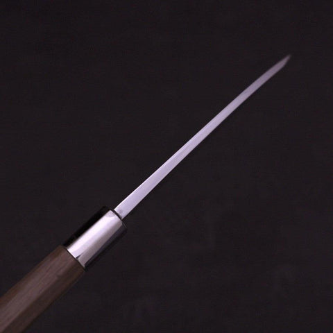Deba Silver Steel #3 Walnut Handle 135mm-[Musashi]-[Couteaux de cuisine japonais]