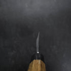 Deba VG-10 Damascus Buffalo Teak Handle 165mm-[Musashi]-[Japanese-Kitchen-Knives]