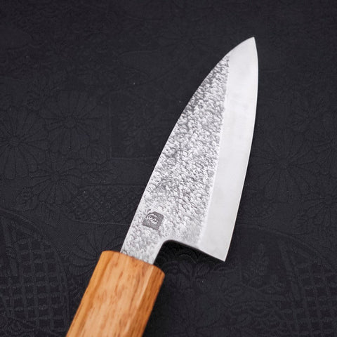 Deba VG-10 Nashiji Manche Yaki-Urushi 90mm-[Musashi]-[Couteaux de cuisine japonais]