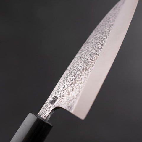 Deba VG-10 Nashiji Manche en Noyer 105mm-[Musashi]-[Couteaux de cuisine japonais]